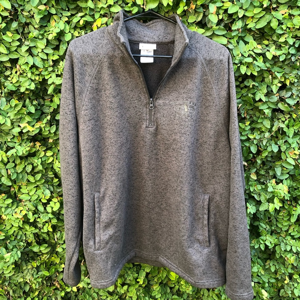 Disney World quarter zip knit jacket